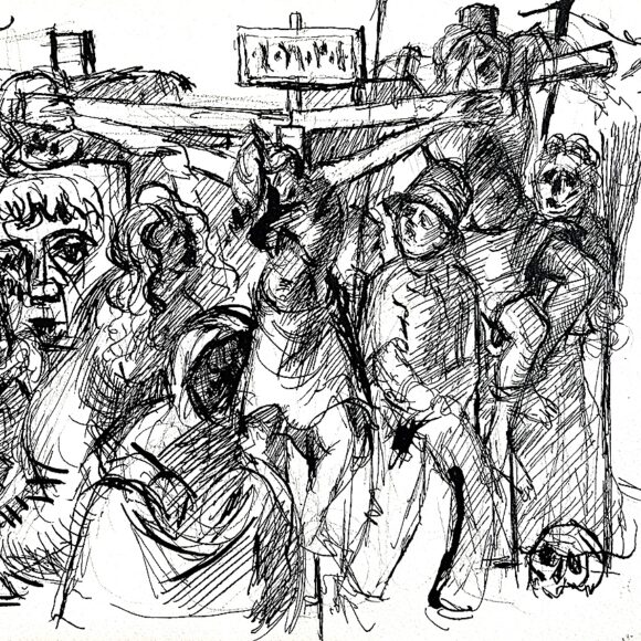 Study for Crucifixion 2