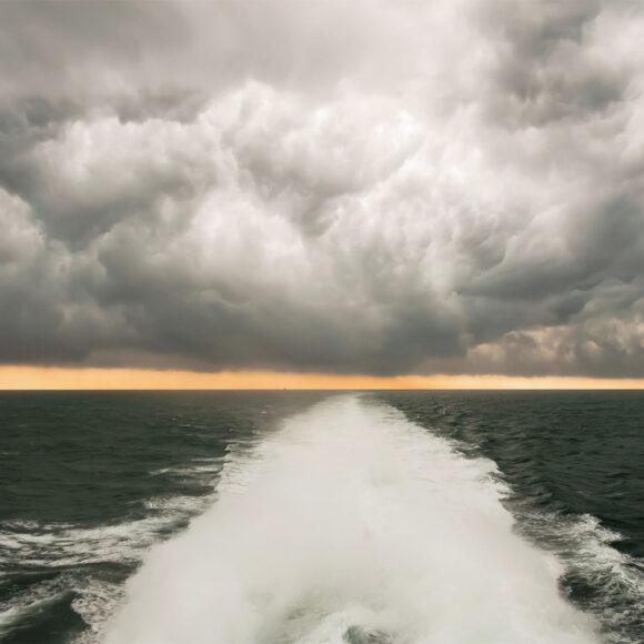 Storm on Ferry, Nantucket, Massachusetts, 2010
