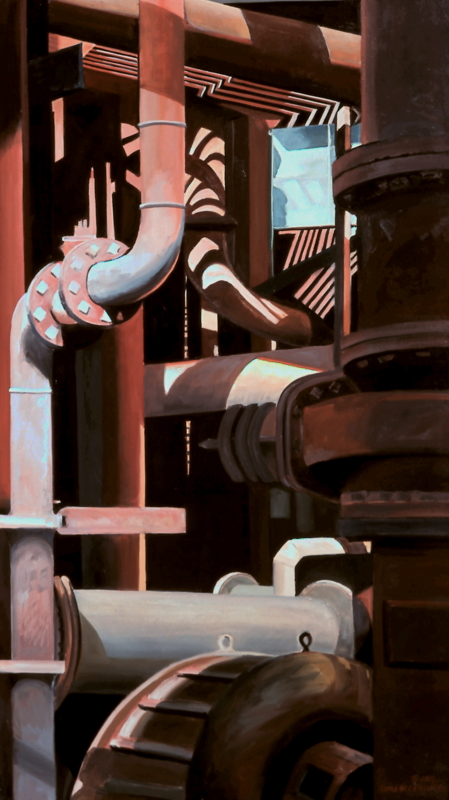 Pipes Under Sloss Gas Ovens