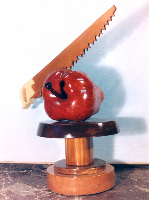 Apple with Saw