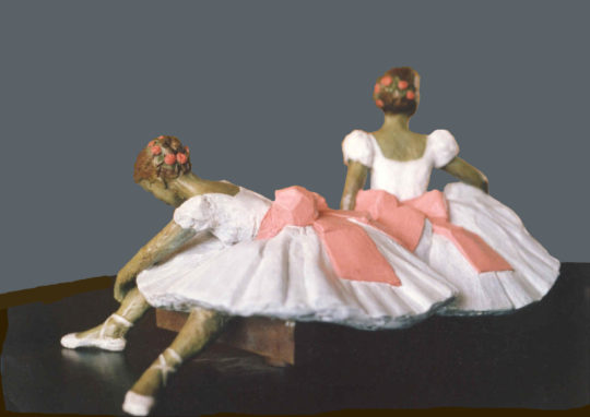 Felcity Foote and Sabina Cartier (Degas Dancers at Rest)