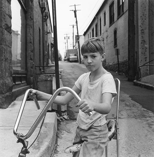 Boy on Bicycle, Bellefonte, Pennsylvania