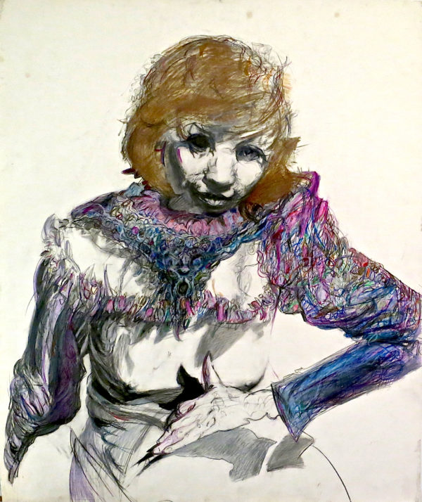 Portrait series: Woman in Purple